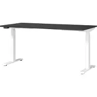 Huisenthuis.nl Elektrisch zit-sta Bureau Galileo Wit - Grafiet - 160x80cm - Hoogte 120 cm - In hoogte verstelbaar