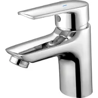 Auralum Max Wastafelkraan Chroom - Wastafelkraan - Badkamerkraan Chroom - Wastafel Kraan -Mengkraan - Waterbesparend