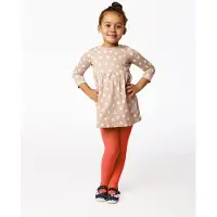 Merry Style WL-010 Kinderen Panty - 60 DEN -Microvezel - Meisjes - Polyamide - Koraal-10 - 116-122