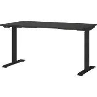 Huisenthuis.nl Elektrisch zit-sta Bureau Galileo Grafiet - 140x80cm - Hoogte 120 cm - In hoogte verstelbaar