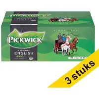 Pickwick Aanbieding: 3x English thee zonder envelop (100 stuks)