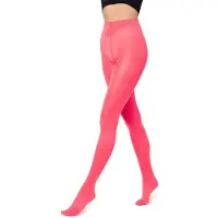 Merry Style Dames Panty - 40 DEN - Medium gloss - Polyamide - SS-Hiver-40 - Neonkoraal - XS-S