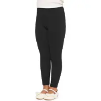 Merry Style Meisjes Leggings - Sport - Vrijetijdsbroek - Lang - Katoen – Sportbroek – Zwart – 122 - MS-MS10-225-LE-new