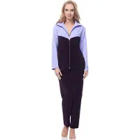 Merry Style – Dames Huispak – Vrijetijdspak – Velours – MS-MG-F-SUIT-n – Blauw – XXL
