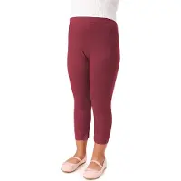 Merry Style Meisjes Leggings - Sport - Vrijetijdsbroek - Capri - Katoen - MS-MS10-228-LE - Wijnrood - 110