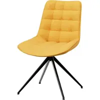 HOMAVO YZ4 Stoelenset – 2 stuks – Eetkamerstoelen 360° draaibaar – Modern & Comfortabel – 53x62x85,5 cm – Beschikbaar in meerdere kleuren en materialen