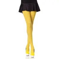 Merry Style Dames Panty - 40 DEN - Medium gloss - Polyamide - SS-Hiver-40 - Geel - L