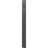 Huisenthuis.nl Kapstok Nicole Grafiet - 3 haken - Breedte 15 cm - Diepte 3 cm - Hoogte 170 cm