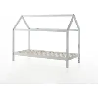 Huisenthuis.nl Kinderbed Bibi Wit - Hoogte 159.5 cm