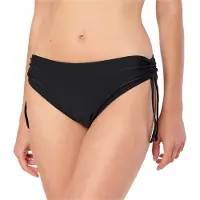 Merry Style Dames Zwembroek - Bikinibroekje - Elastische tailleband - Polyamide & Elastaan – Zwart (9240) – 38 - MS-VR-Brief-2