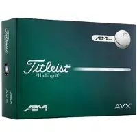 Titleist AVX AIM Golfballen Wit 2026