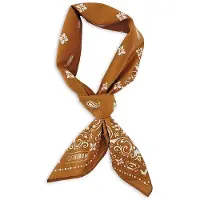 Sir Redman - Sjaals - WORK bandana cognac - cognac / wit