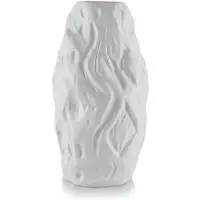 HowHomely Flore Louis - Vaas - Keramiek - Wit - Modern - Elegantie