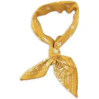 Sir Redman - Sjaals - WORK bandana oker - oker / wit