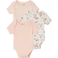 Vertbaudet Set van 3 body's baby korte mouwen