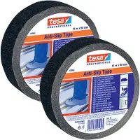 TESA Serie - Antislip Tape - 15 m x 50 mm - 2 stuks - Zwart