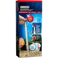 DNA Aquarium Stofzuiger - Aquarium Stofzuiger Bodemreiniger - Aquarium Bodemreiniger - Gravel Cleaner - Rood - 10cm x 19cm x 45cm