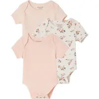 Vertbaudet Set van 3 body's baby korte mouwen