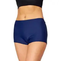 Merry Style HI-Leila Dames Zwembroek - Zwemshorts - Bikinibroekje - Elastische tailleband - Polyamide & Elastaan - Donkerblauw (6007) - 40
