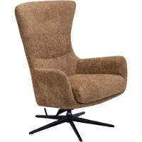 Profijt Meubel Draaifauteuil Alora met kantelfunctie bouclé bruin