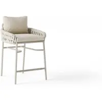 Suns Fiavé barstoel aluminium/koord 2 stuks