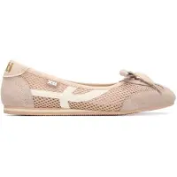 Xti Dames Ballerina's 145226 beige (40), Plat, Geen, Casual, Stof 14522614-BEIGE