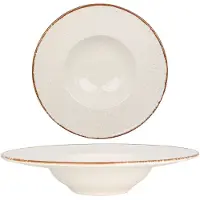RINART Pastabord brunilda porselein 28 cm (400cc) set van 2