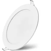 Braytron 5x 9W LED inbouwspots, koud wit (6500K), 720 lumen, ronde plafondlamp