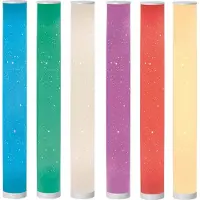 Northpoint LED-lichtpaal, zelfbouw, sterrenpatroon, staande lamp, 103 cm, kleurveranderend, voor zelfmontage