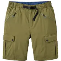 Passenger - Stride Recycled Active Trail Short - Short M, olijfgroen