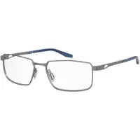 Under Armour UA 5077/G 55/16/145 Matte donker ruthenium blauw Metalen monturen MAN UA 5077/G