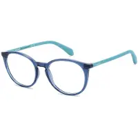 Polaroid Kids Polaroid Kinderbril PLD D855 48/17/130 Blauwe Polyamide monturen JUNIOR PLD D855