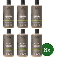 Urtekram Rozemarijn Shampoo (Fijn Haar) – 500 ml – Multipack met 6 stuks