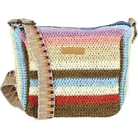 Enrico Benetti Rieten Crossbody / Schoudertas Marbella Multicolor 2