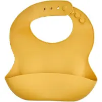Thermobaby Siliconen slab - - Met vanger - Honinggeel