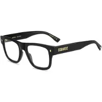 Dsquared2 D2 0205 Black 51/20/145 MAN Brilmonturen
