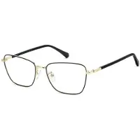Polaroid PLD D581/G 56/17/145 Gouden zwarte 2 Metalen monturen DAMES PLD D581/G