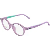 Lacoste L3668 44/16/130 Transparant paars licht Bio inj-g820 KIND L3668