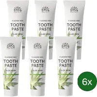 Urtekram Aloë Vera Tandpasta – 75 ml – Multipack met 6 stuks