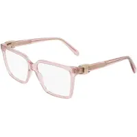 Ferragamo SF3059 56/14/145 Transparant roze Acetaat DAMES SF3059