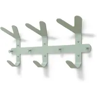 Spinder Design kapstok Frondo - Dusty Green - 9 haken - Staal