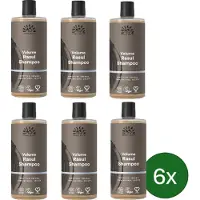Urtekram Rhassoul Shampoo (Vet Haar) – 500 ml – Multipack met 6 stuks