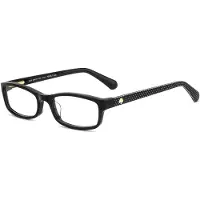 Kate spade NARCISA/3 49/16/130 Zwarte patroon witte Acetaat monturen VROUW NARCISA/3