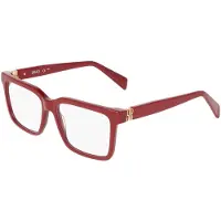 Liu Jo Bril - - LJ2847 - Bordeau (Rood) - Acetaat - Vierkant