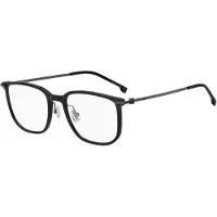 HUGO BOSS BOSS 1878/F 54/19/150 Zwarte donkere ruthenium Polyamide monturen MAN BOSS 1878/F