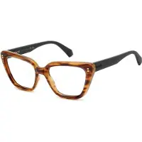 Polaroid PLD D575 53/18/140 Havana oranje polyamide monturen VROUW PLD D575