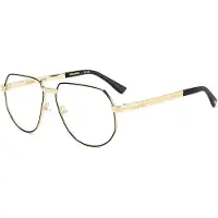 Dsquared2 D2 0194 Matte black gold 58/15/145 MAN Brilmonturen