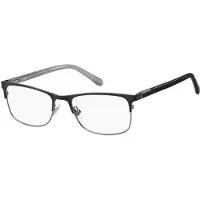 Fossil FOS 7077 Matte black dark ruthenium 54/18/145 MAN Brilmonturen