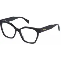 Blumarine Bril - - VBM872 - Acetaat - Glanzend zwart - Maat 54/16/140