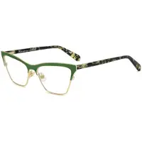 Kate spade KS KINNY/G 53/16/140 Gouden groene Metalen monturen VROUW KS KINNY/G